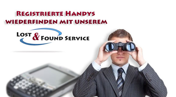 Handy wiederfinden mit unserem Lost&Found Service